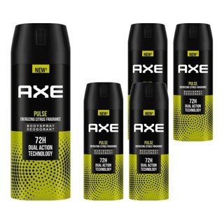 AXE 男用體香噴霧 激情綻放 5988, 5個, 150ml