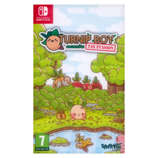 Nintendo 任天堂 SWITCH 蕪菁男孩逃漏稅 中英文歐版 Turnip Boy Commits Tax Evasion, 單一商品