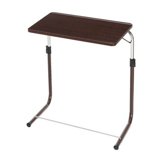 HomeMax可調式折疊筆電邊桌，MDF桌面，耐刮磨防水易清潔, W01-001BR