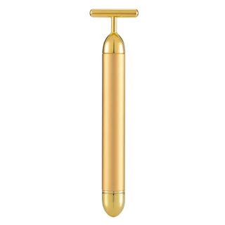 MY SCHEMING 我的心機 T型微導煥顏美容儀 BM-1 17 x 35 x 140mm, 奢華金, 1組