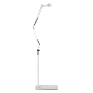 葉子小舖 吹風機固定架, 白色, 多角度調整, 穩固底座, 解放雙手, 1個