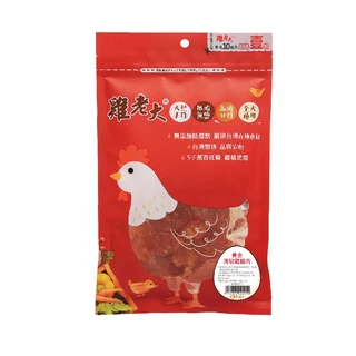 雞老大 燻香薄切雞胸肉片, 100%新鮮雞肉製成 低脂肪 犬專用, 90g, 1包