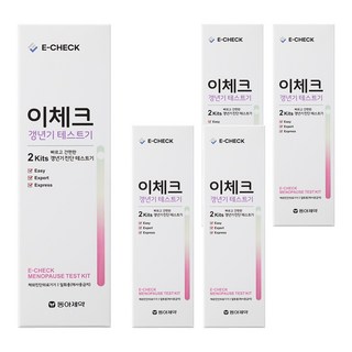 동아제약 이체크 갱년기 테스트기, 2개입, 5개