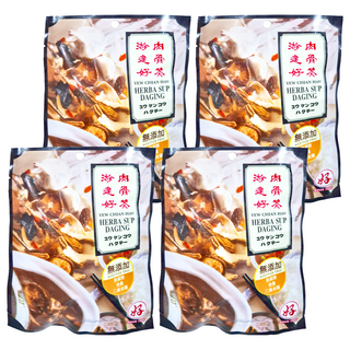 游建好 肉骨茶湯滷包, 純天然中藥材調製, 無添加化學物料及防腐劑, 50g, 4包