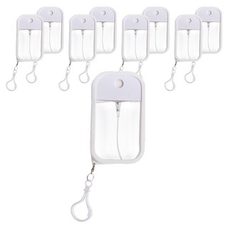 便攜式乾洗手空瓶 50ml, 白色, 9個