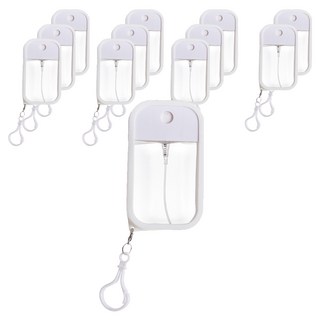 便攜式乾洗手空瓶 50ml, 白色, 12個