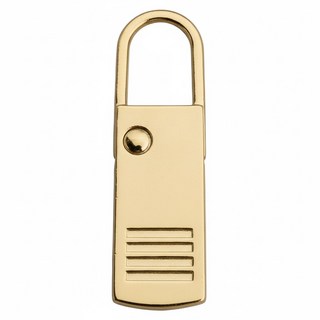 FANCY LIFE 萬用拉鍊頭 一般款, 1套, 金色