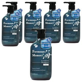 清淨海 森山島讀洗髮精 海, 750ml, 6瓶