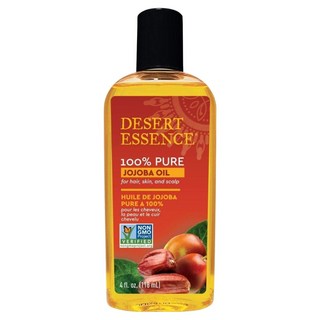 DESERT ESSENCE 100%純荷荷芭油, 118ml, 頭髮/皮膚/頭皮適用, 1瓶
