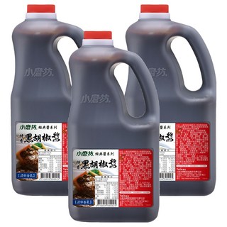 小磨坊 特香黑胡椒醬, 2.3kg, 3桶