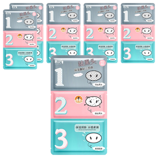 HANKEY 韩纪 去粉刺鼻貼 3部曲, 1入, 6包