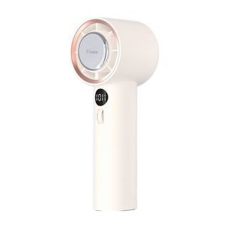 Timo USB 冰河時代 101段 冰鎮冷敷強力手持風扇 附掛繩, 白色, TF-06