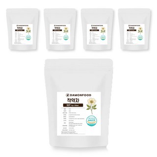 담온푸드 작약차 티백, 1g, 5개, 50개입