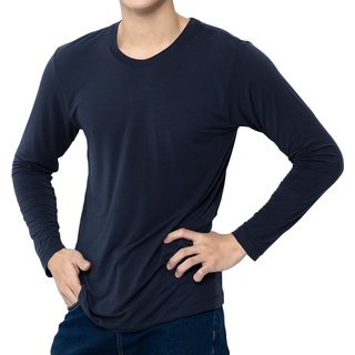 GIAT 吉亞特 男款 捍溫吸濕圓領發熱衣