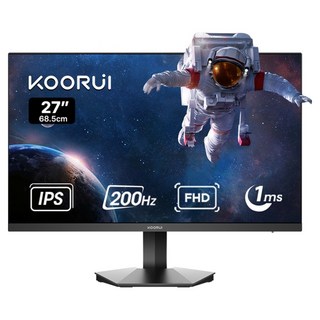 쿠루이 FHD IPS 200Hz 1ms 슬림베젤 조준선 지원 게이밍 모니터, 68.5cm, G2711P(무결점)