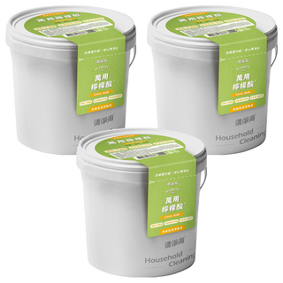 清淨海 萬用檸檬酸 350g 有效清潔油污、水垢、皂垢, 3個