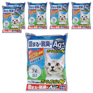 IRIS OHYAMA 愛麗思歐雅瑪 抗菌貓砂, 9L, 6包