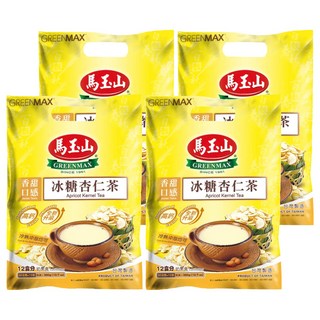 馬玉山冰糖杏仁茶 香甜口感 高鈣, 30g, 12包, 4袋