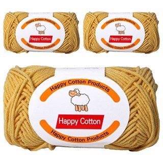 Yarna Happy Cotton 編織線 45g, 736, 3個