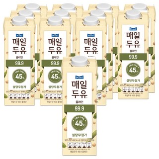 매일두유 99.9 플레인, 950ml, 12개
