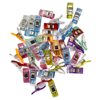 縫紉萬用包邊夾 Set 50, PS+不鏽鋼彈片, 1組