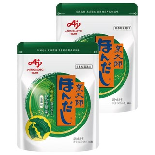 HONDASHI 烹大師 味之素 昆布風味調味料, 500g, 2包