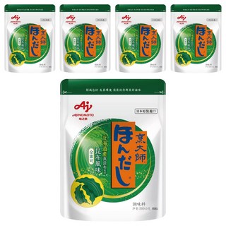 HONDASHI 烹大師 味之素 昆布風味調味料, 500g, 5包