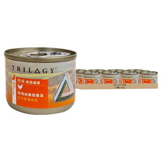 TRILOGY 奇境 無穀全齡猫罐, 牧場純雞燉雞湯, 55g, 24罐