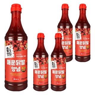 WOOMTREE Um Chef的辣雞腳醬料, 950g, 5個