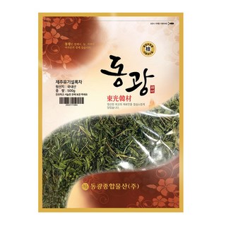 동광종합물산 제주도 유기농 녹차잎, 500g, 1개