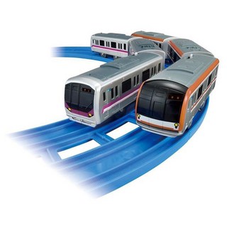 TAKARA TOMY PLARAIL 鐵道王國 半藏門線 + 有樂町線2件組, 1組