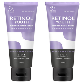 MY SCHEMING 我的心機 A醇青春柔嫩臉部去角質乳, 100ml, 2條