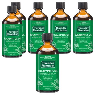 Thursday Plantation 星期四農莊 精油 尤加利, 200ml, 6瓶