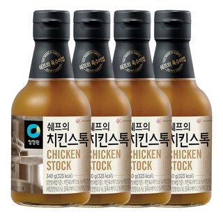 清淨園 濃縮雞高湯, 340g, 4瓶