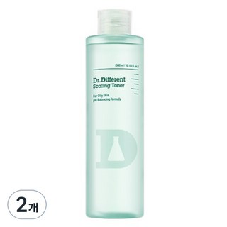닥터디퍼런트 피지 모공 지성 스케일링 토너, 300ml, 2개