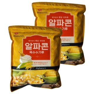 Haetsalnarae 阿爾法玉米粉, 2個, 1kg