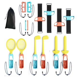 AKiTOMO 阿吉托摩 Switch2 15合1體感套裝, AKSW-350, 1套, 紅色 + 藍色