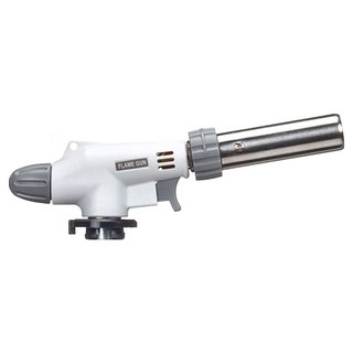 360度旋轉噴槍 自動點火 可調整瓦斯出氣量大小 可調整兩種火焰方式, 1個, 白色