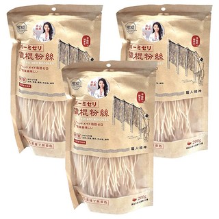純手工鐵棍粉絲 200g*3包 Q彈滑順、自然風乾、多種料理方式