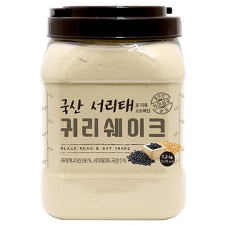 태광선식 서리태로 더욱 고소해진 귀리쉐이크, 1.2kg, 1개