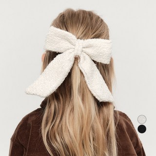 MaritheFrancoisGirbaud 斜紋軟呢髮夾