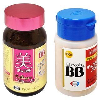 Eisai 衛采 Chocola BB Plus 180顆 + Chocola BB 膠原錠 120顆, 1組, 300顆