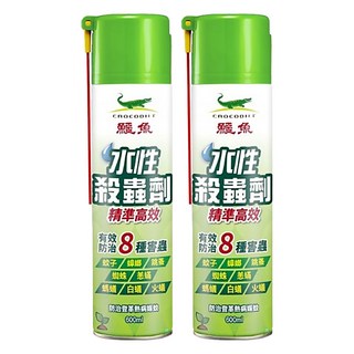 鱷魚 水性蟑螂螞蟻藥, 600ml, 2瓶