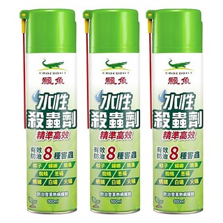 鱷魚 水性蟑螂螞蟻藥, 600ml, 3瓶