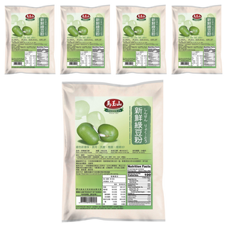 馬玉山 新鮮綠豆粉, 450g, 5包