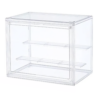 I'CLE 方塊壓克力公仔收納盒 白色, 1個