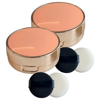 무아누 미니 쿠션 케이스 50 x 22 mm, 2개, 로즈골드