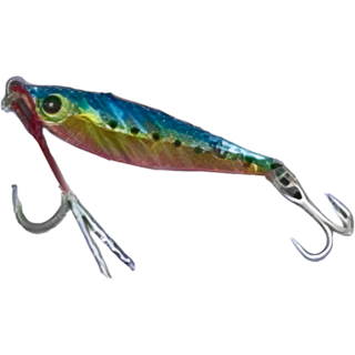 SAME 莎美 大肚魚 附鉤 Minnow Jig with Assist Hooks 14g #07, 1個