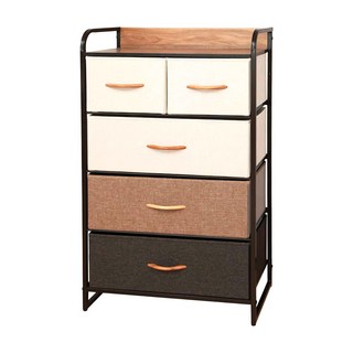 Home&Me 加寬抽屜櫃 5門, 多色, 4層