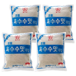 砂漿金河混合玉米調味食品澱粉, 1kg, 4個